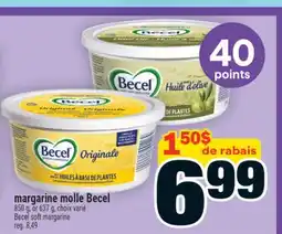 Super C margarine molle Becel | Becel soft margarine offer