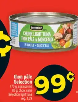 Super C THON PÂLE SELECTION | SELECTION LIGHT TUNA offer