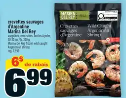 Super C CREVETTES SAUVAGES D'ARGENTINE MARINA DEL REY | MARINA DEL REY FROZEN WILD CAUGHT ARGENTINIAN SHRIMP offer