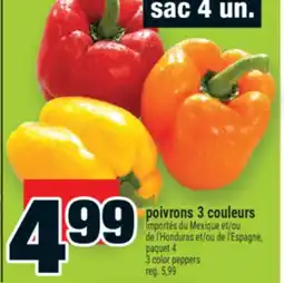 Super C POIVRONS 3 COULEURS | 3 COLOR PEPPERS offer