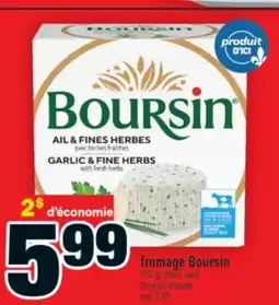 Super C FROMAGE BOURSIN | BOURSIN CHEESE offer