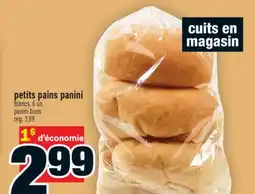 Super C PETITS PAINS PANINI | PANINI BUNS offer