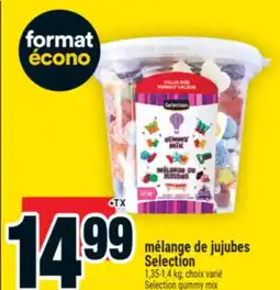 Super C MÉLANGE DE JUJUBES SELECTION | SELECTION GUMMY MIX offer