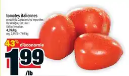 Super C TOMATES ITALIENNES | ITALIAN TOMATOES offer