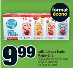 Super C COLLATION AUX FRUITS MIEUX‑ÊTRE | LIFE SMART FRUIT SNACK offer