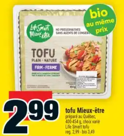 Super C TOFU MIEUX-ÊTRE | LIFE SMART TOFU offer