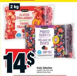 Super C fruits Selection | Selection frozen fruits offer