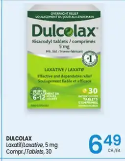 Uniprix DULCOLAX Laxatif/Laxative, 5 mg Compr./Tablets, 30 offer