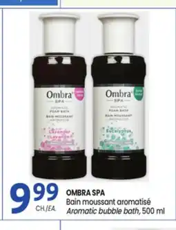 Uniprix OMBRA SPA Bain moussant aromatisé / Aromatic bubble bath offer