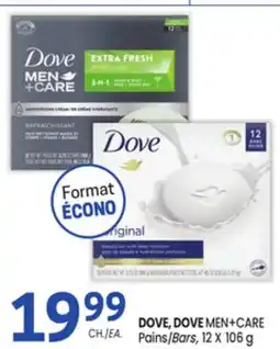 Uniprix DOVE, DOVE MEN+CARE Pains/Bars offer