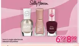 Uniprix SALLY HANSEN Vernis à ongles sélectionnés/Selected nail polishes offer