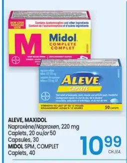 Uniprix ALEVE, MAXIDOL Naproxène/Naproxen offer