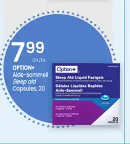Uniprix OPTION+ Aide-sommeil / Sleep aid Capsules offer
