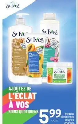 Uniprix ST. IVES Produits sélectionnés/Selected products offer