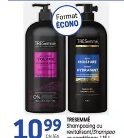 Uniprix TRESEMMÉ Shampooing ou revitalisant/Shampoo or conditioner offer