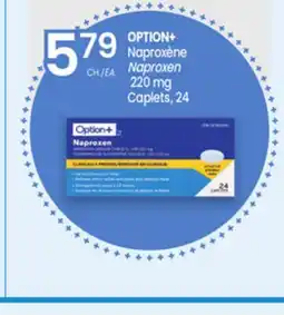 Uniprix OPTION+ Naproxène/Naproxen 220 mg Caplets offer