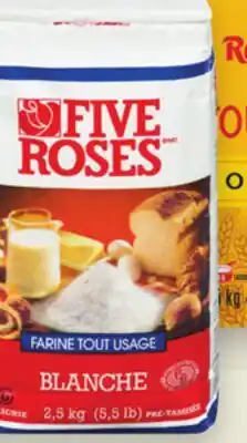 IGA FIVE ROSES FLOUR offer