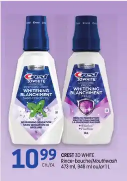 Uniprix CREST 3D WHITE Rince-bouche/Mouthwash offer