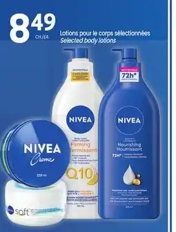 Uniprix NIVEA Lotions pour le corps sélectionnées/Selected body lotions offer