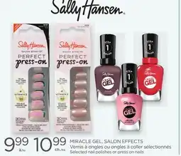 Proxim SALLY HANSEN MIRACLE GEL, SALON EFFECTS Selected nail polishes or press on nails offer