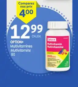 Uniprix OPTION+ Multivitamines / Multivitamins offer