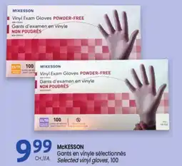Uniprix McKESSON Gants en vinyle sélectionnés/Selected vinyl gloves offer