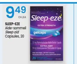 Uniprix SLEEP-EZE Aide-sommeil/Sleep aid Capsules offer
