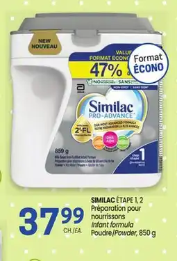 Uniprix SIMILAC ÉTAPE 1, 2 Préparation pour nourrissons/Infant formula, Poudre/Powder offer