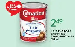 IGA CARNATION EVAPORATED MILK offer