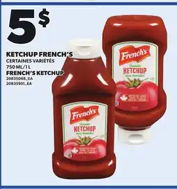 Provigo FRENCH'S KETCHUP offer