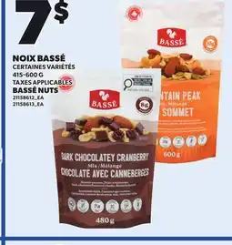 Provigo BASSÉ NUTS, 415-600 G offer