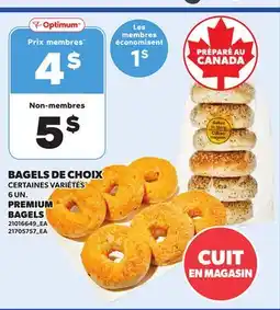 Provigo PREMIUM BAGELS, 6 UN offer