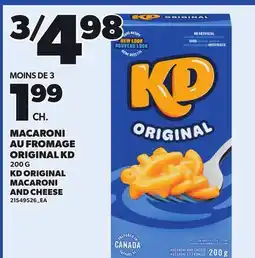 Provigo KD ORIGINAL MACARONI AND CHEESE, 200 G offer