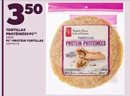 Provigo PC PROTEIN TORTILLAS, 342 G offer