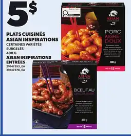Provigo ASIAN INSPIRATIONS ENTRÉES, 400 G offer