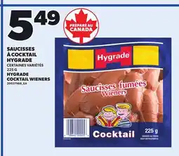 Provigo HYGRADE COCKTAIL WIENERS, 225 G offer