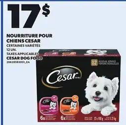 Provigo CESAR DOG FOOD, 12 UN offer