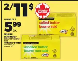 Provigo NO NAME BUTTER, 454 G offer