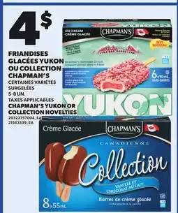 Provigo CHAPMAN'S YUKON OR COLLECTION NOVELTIES, 5-8 UN offer