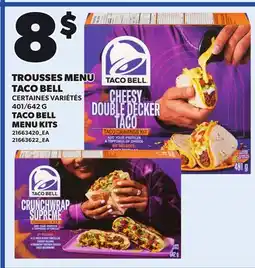 Provigo TACO BELL MENU KITS, 401/642 G offer