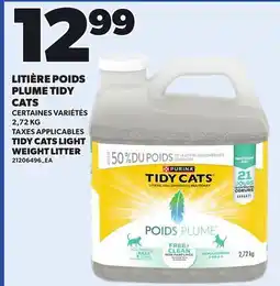 Provigo TIDY CATS LIGHT WEIGHT LITTER, 2,72 KG offer