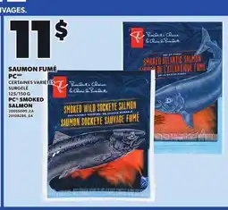 Provigo PC SMOKED SALMON offer