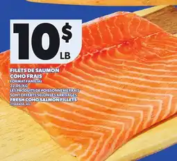 Provigo FRESH COHO SALMON FILLETS offer
