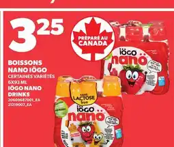 Provigo IÖGO NANO DRINKS, 6X93 ML offer