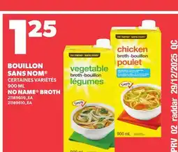 Provigo NO NAME BROTH, 900 ML offer