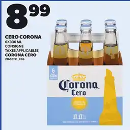 Provigo CORONA CERO, 6X330 ML offer