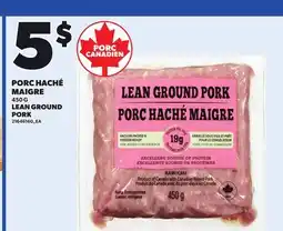 Provigo LEAN GROUND PORK, 450 G offer