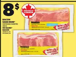 Provigo NO NAME BACON, 500 G offer