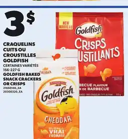 Provigo GOLDFISH BAKED SNACK CRACKERS, 156-227 G offer