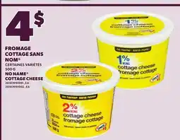 Provigo NO NAME COTTAGE CHEESE, 500 G offer